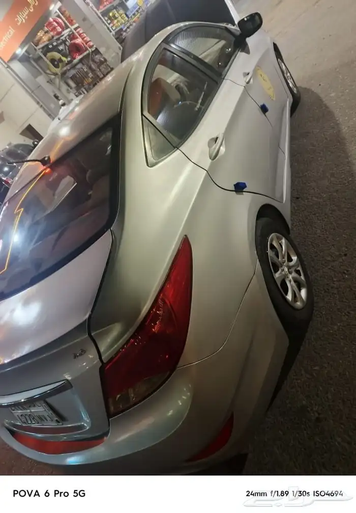 سياره اكسنت مديل 2017 ممشى 281 ألف كل شي شغال مكينه 4