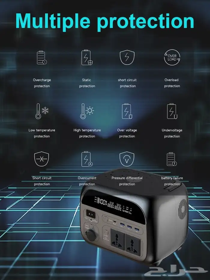 جهاز طاقة متنقل بطارية ليثيوم 11