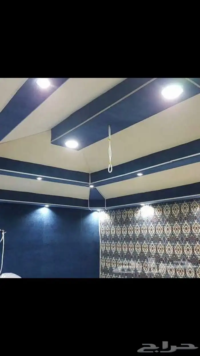 مشب نار قرميد جمالون قماش ملكي مشب رخام 6