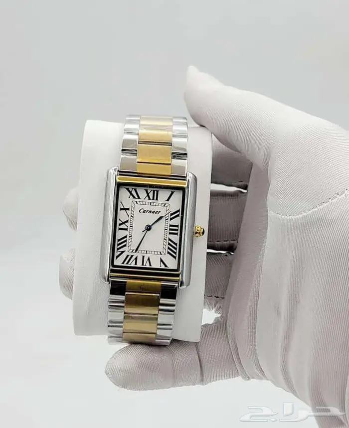 ساعات تصميم كارتير تانك ضمان سنه 1