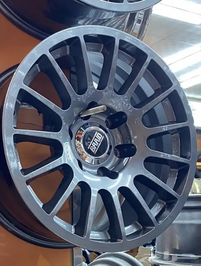 جنوط برايد وبالون نيسان باترول بلاتينيوم تيتانيوم مقاس 17 2