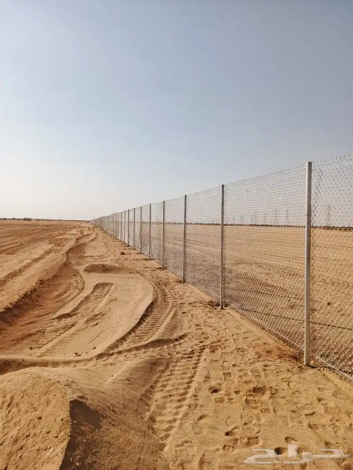 شبك مجلفن اسوار شبوك تسوير اراضي تشبيك مزارع 3