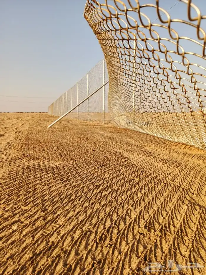 شبك مجلفن اسوار شبوك تسوير اراضي تشبيك مزارع 1