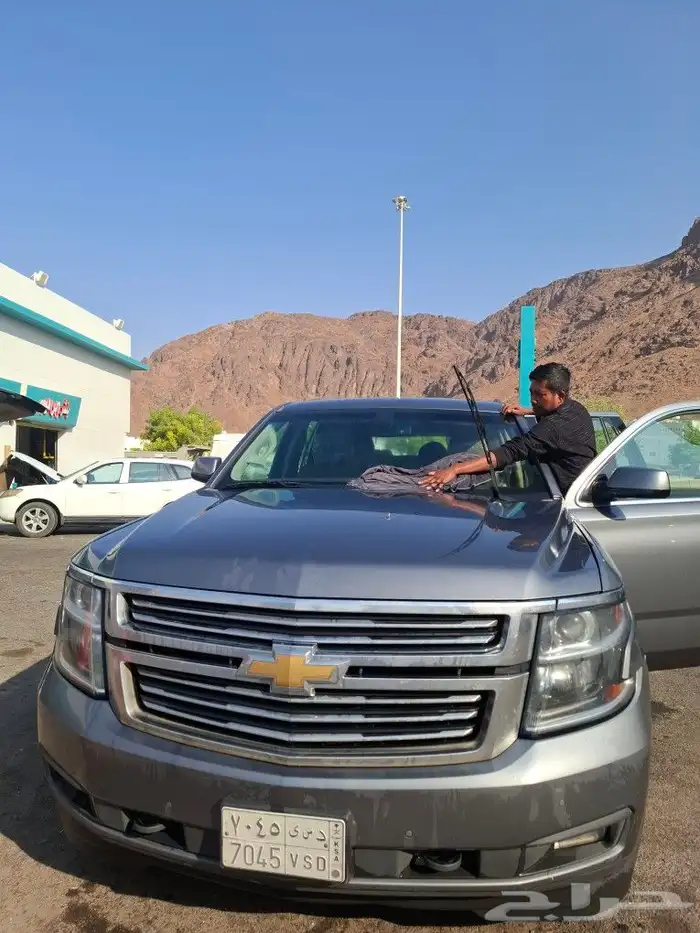 تاهو رمادي 2018 المالك الاول من الوكاله ممشى 133 الف فقط 6