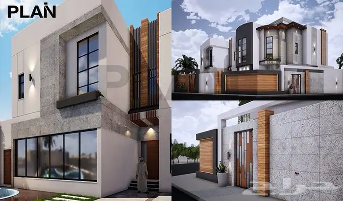 خدمة تصميم الواجهات 3D 3