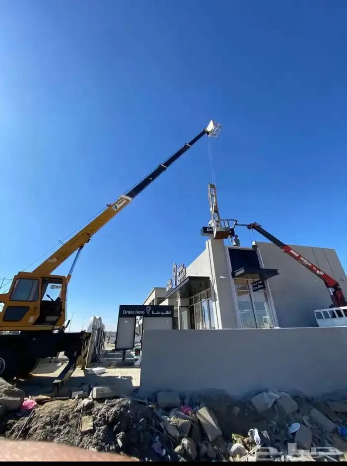 تأجير كرين ونش رافعه بوم ترك دينه خميس مشيط 2
