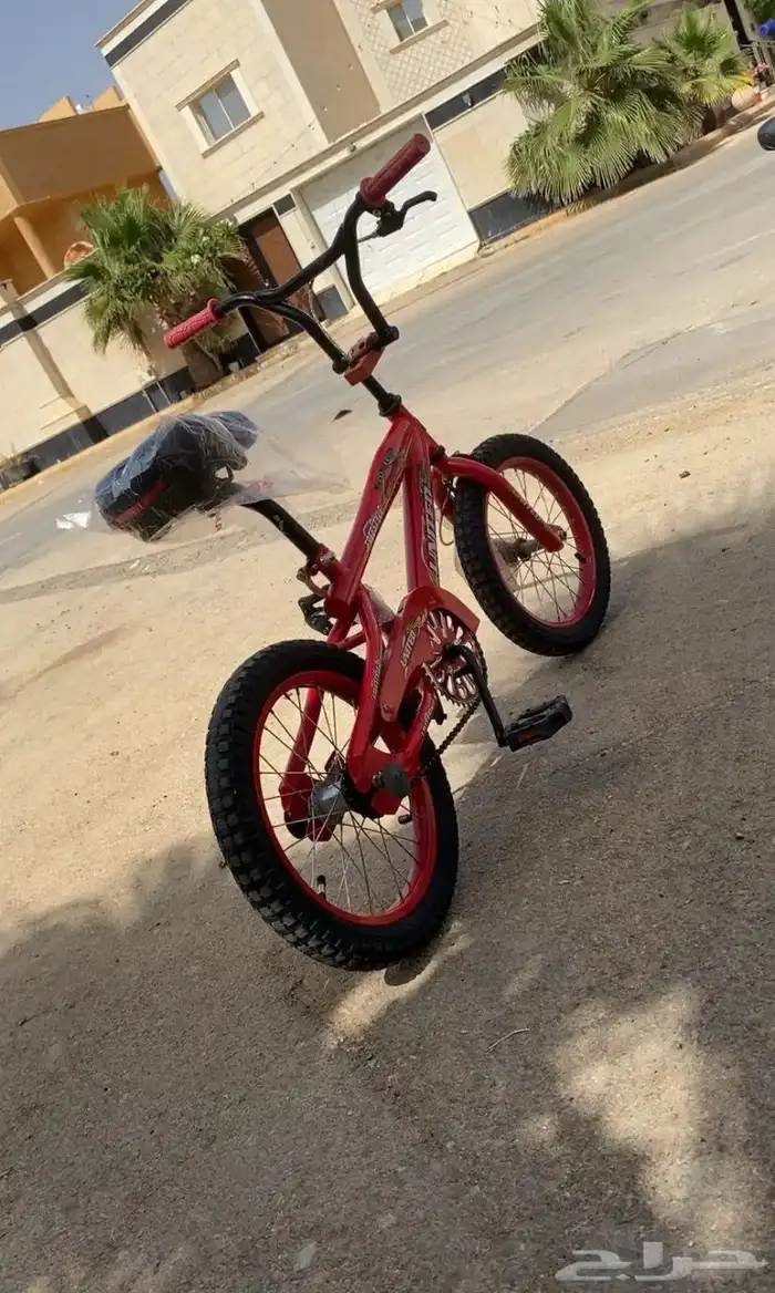 سيكل كوبرا احمر نظيف للبيع مقاس 16 1