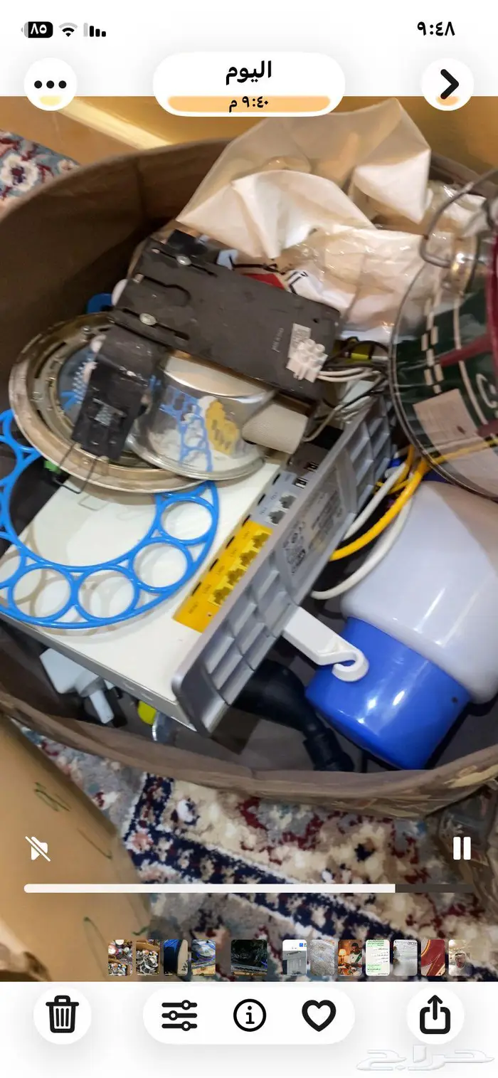 بيع اغراض كهرباء نظيفة جدا جدا 4