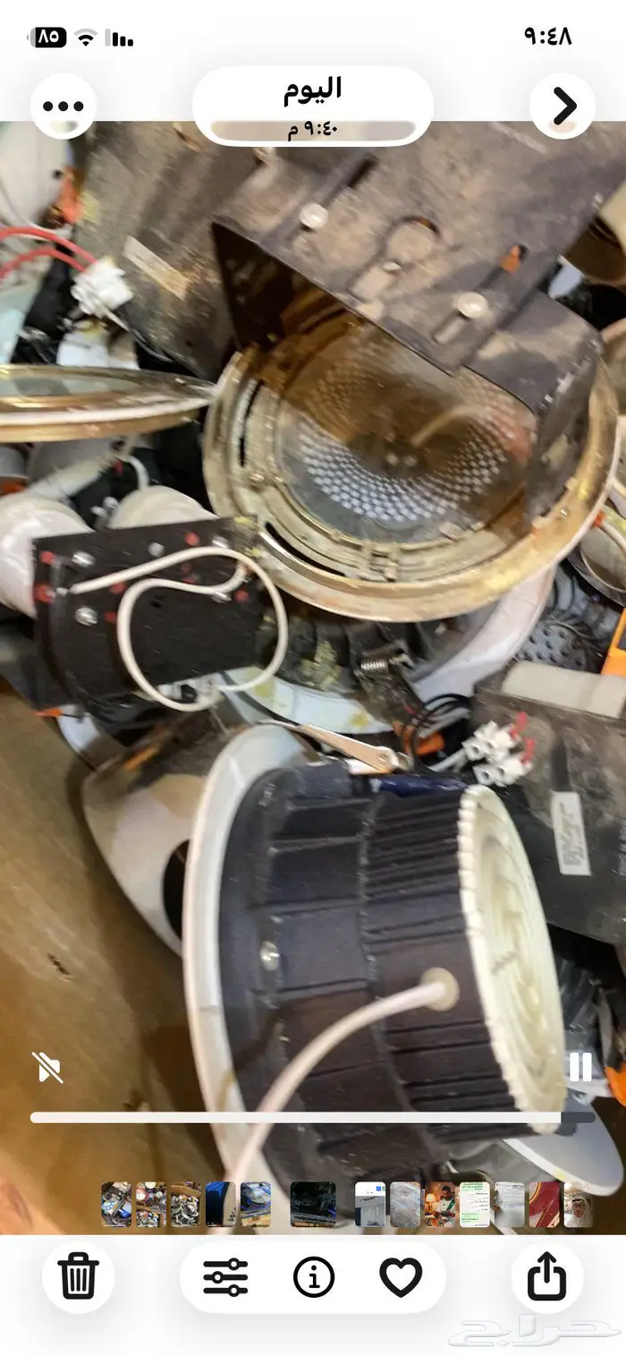 بيع اغراض كهرباء نظيفة جدا جدا 3