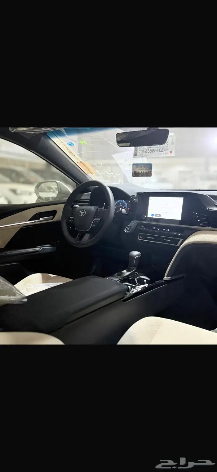 كامري نص فل بنزين 2025 2