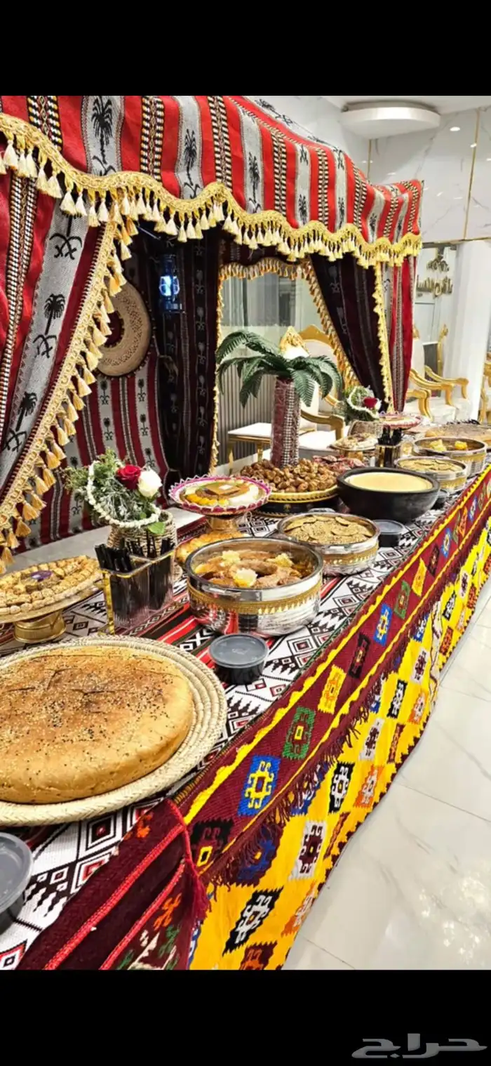 خيمة اليوم الوطني يوم التاسيس خيمه ضيافه شعبيه 3