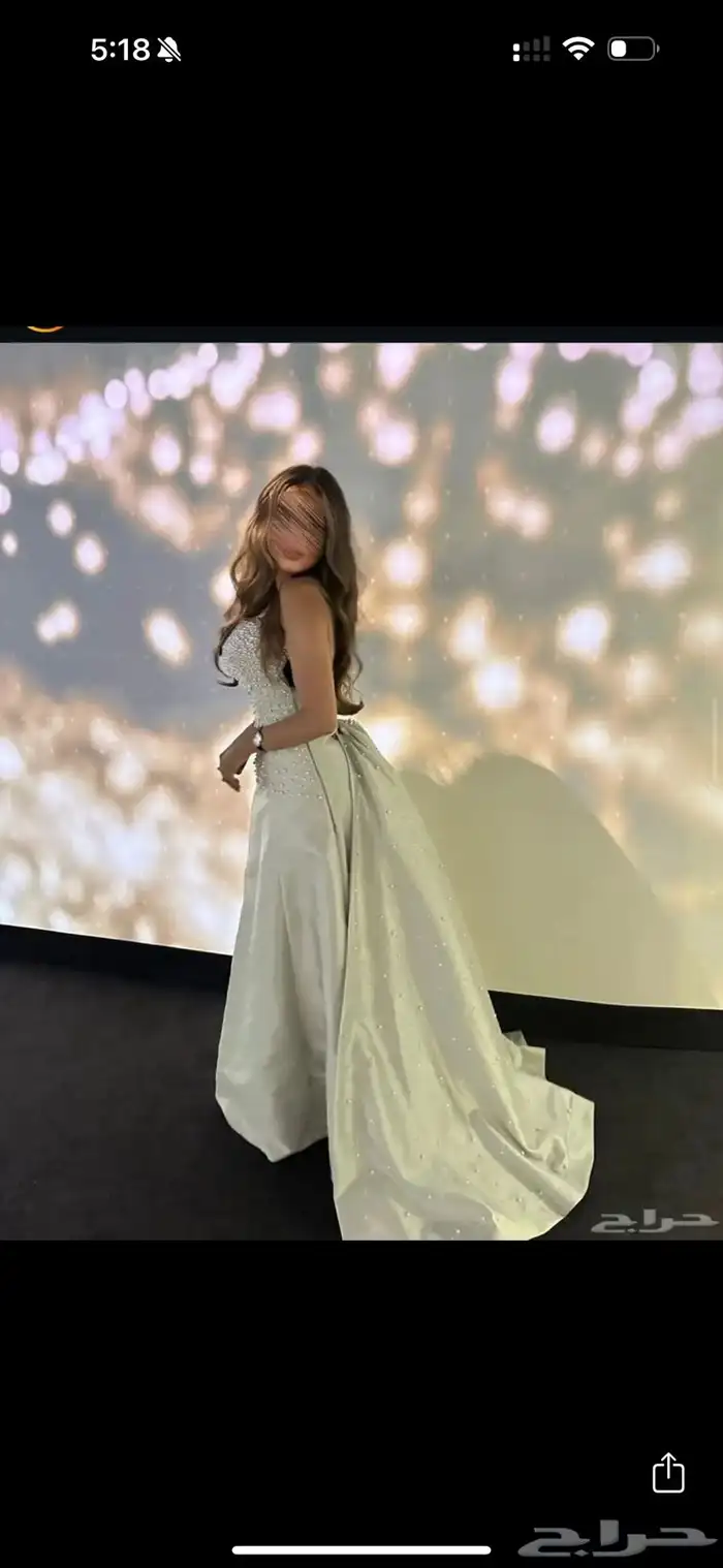 فستان زواج مناسبات جميل و راقي من مصممه 0