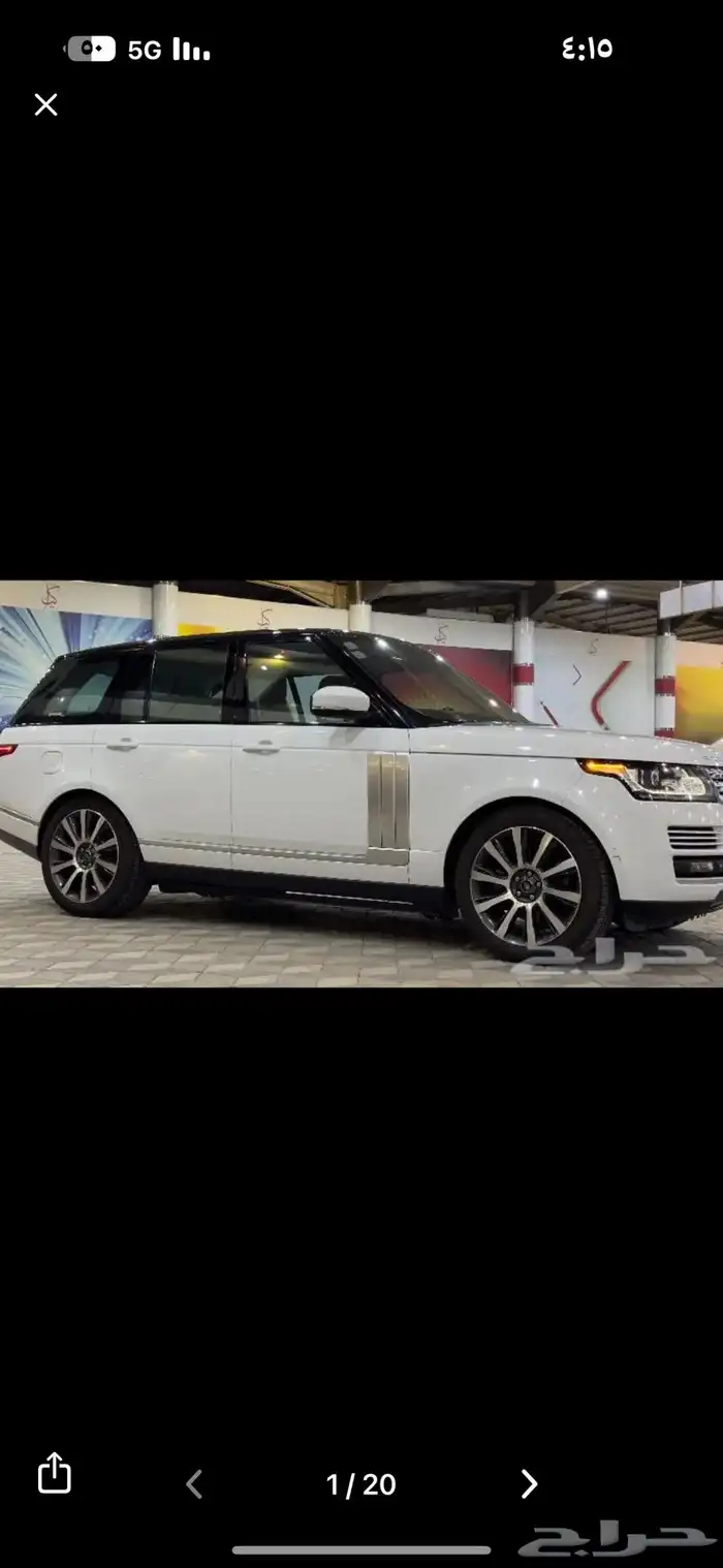 طقم 4 جنوط رنج روفر 4