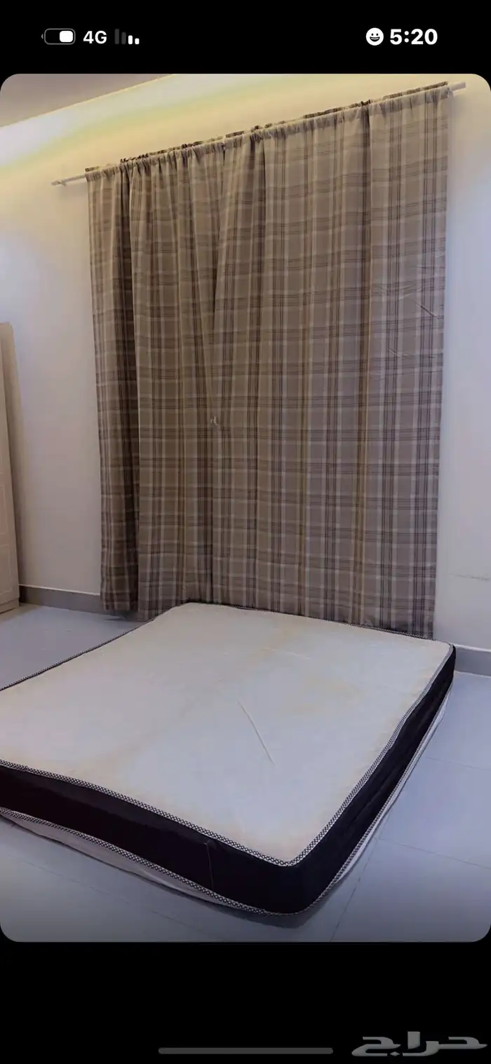 سرير نفرين مع طاوله تلفزيون مفصلتها ب550 مع تسريحه 4