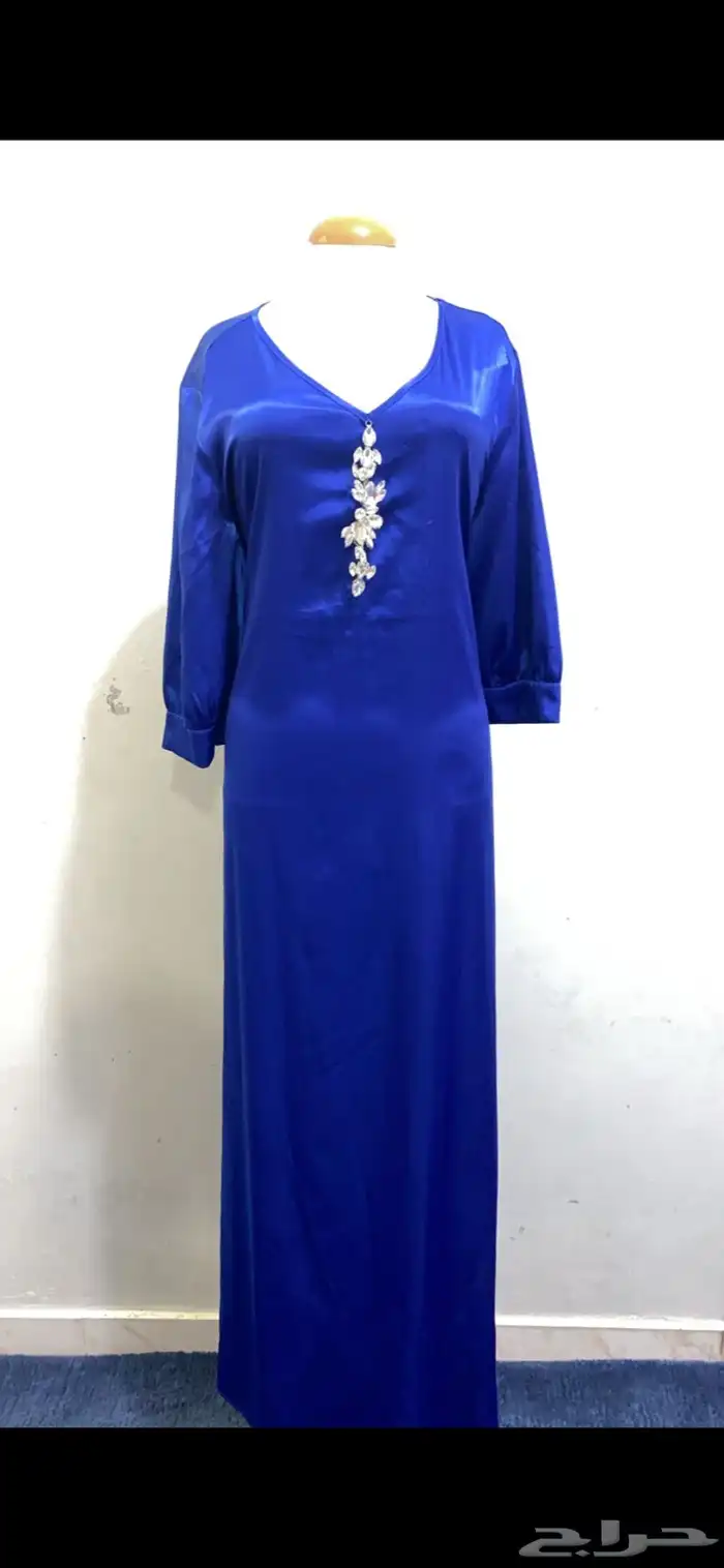 جلابية ساتان بسيطة 0