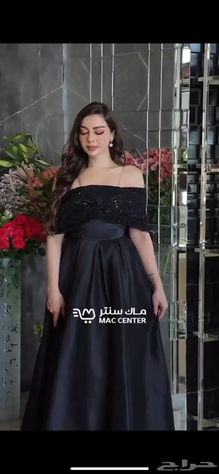 فستان اسود للبيع جديددد 2