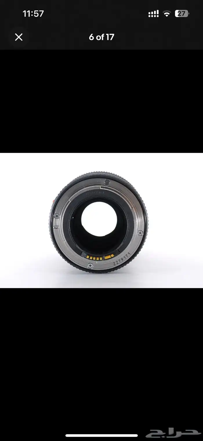 عدسة كانون EF 100 mm f  2.8 macro IS 3