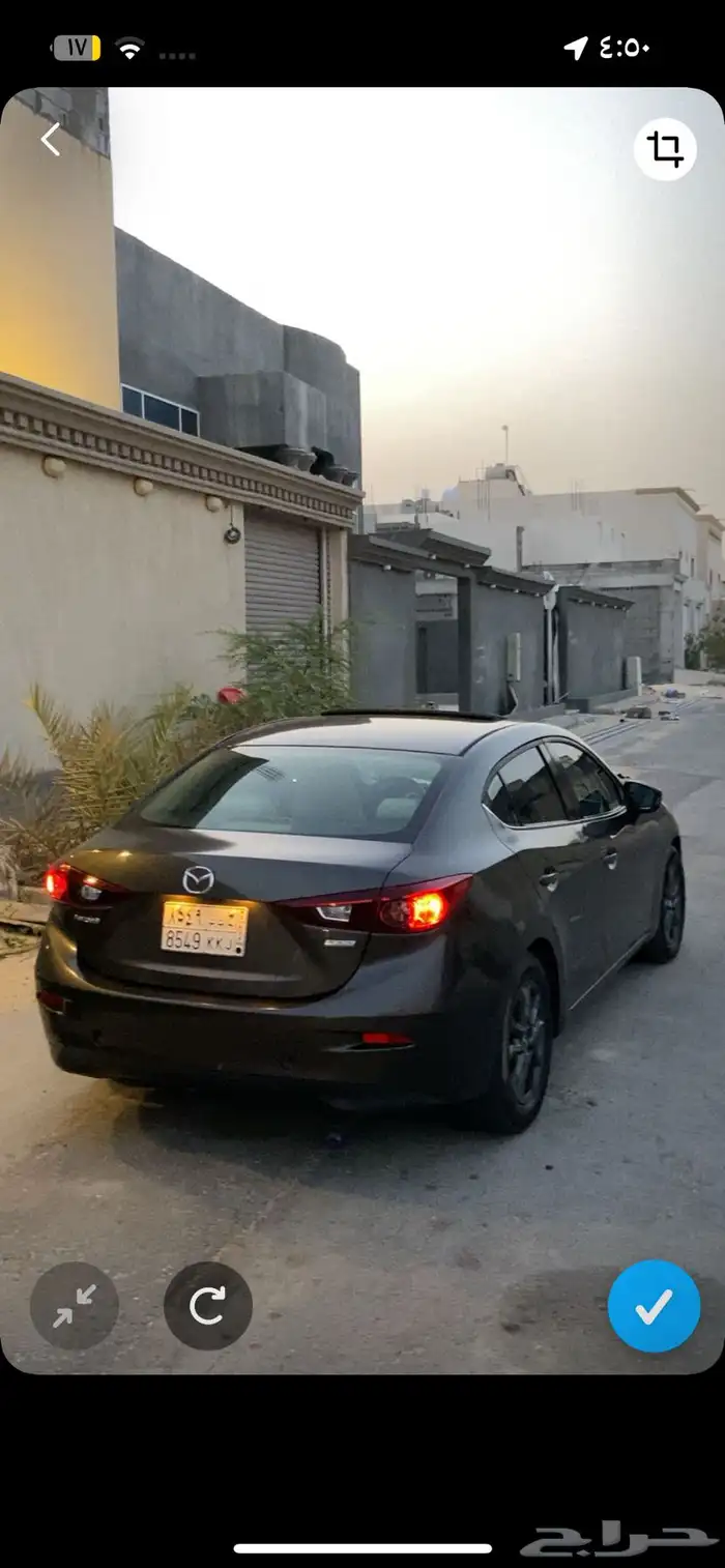 مازدا 3 الموديل 2015 قير مكينه شرط رش نضافه للفحص بدون حواث 3