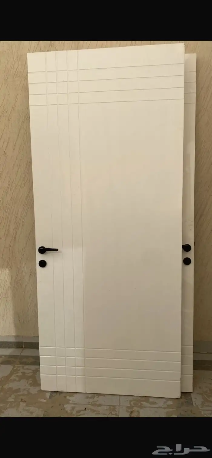 ابواب واحد حديد و 2 خشب حدد الخشب واحد بدون فريم 4