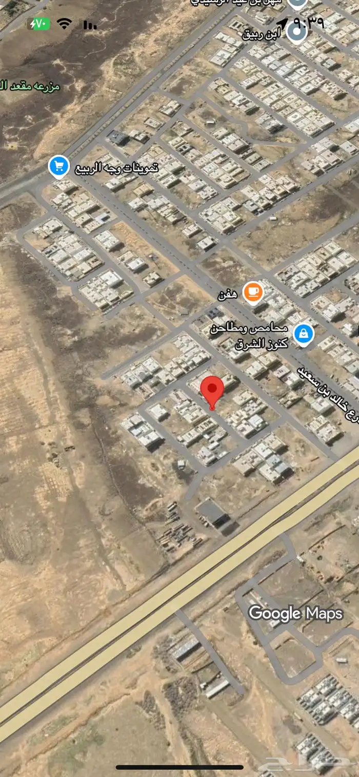 للبيع قطعتين مفرزة بمخطط العاقول 1