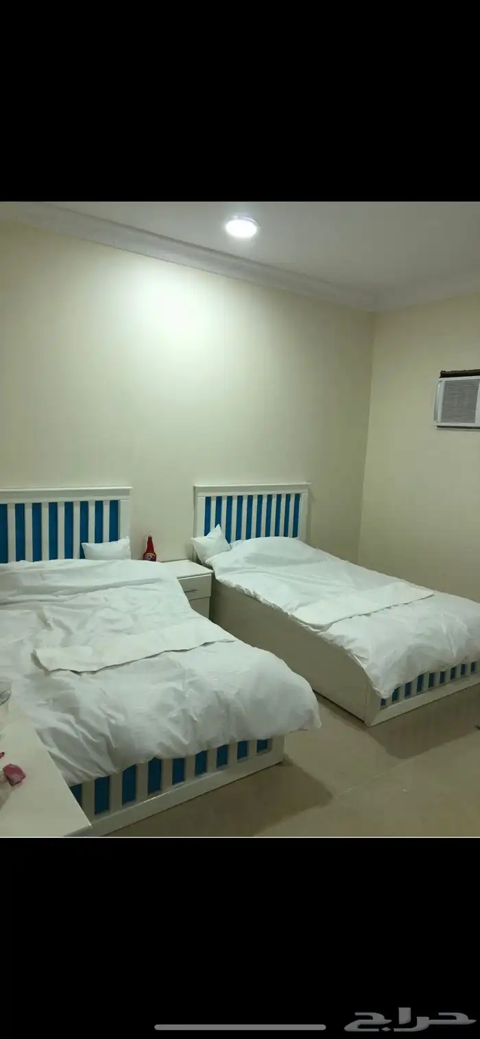 شقه مفروشه للعوايل في حفر الباطن حي النخيل 2