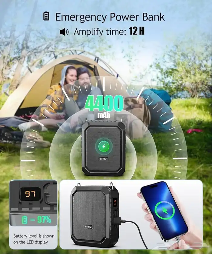 مكبر صوت SHIDU 1