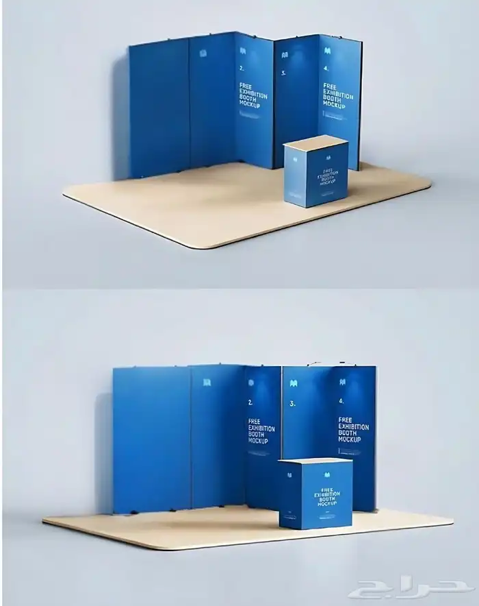 تصميم وتنفيذ بوثات واكشاك تسوق 3