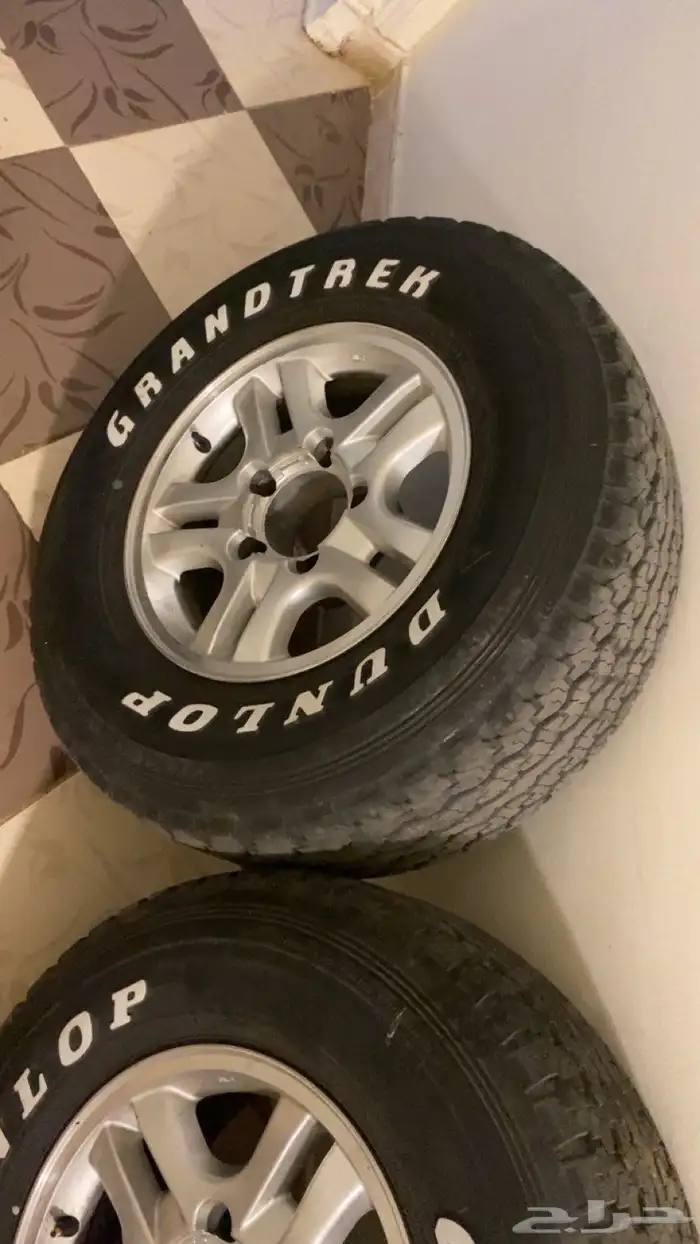 جنوط و كفرات دونلوب موديل 24 للبيع 1