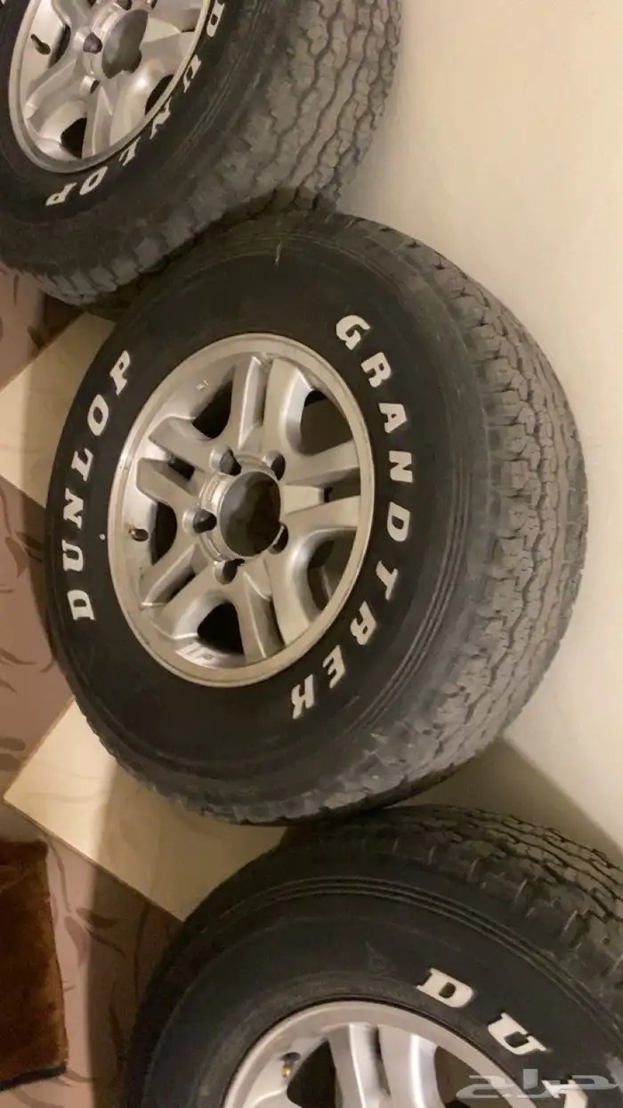 جنوط و كفرات دونلوب موديل 24 للبيع 2