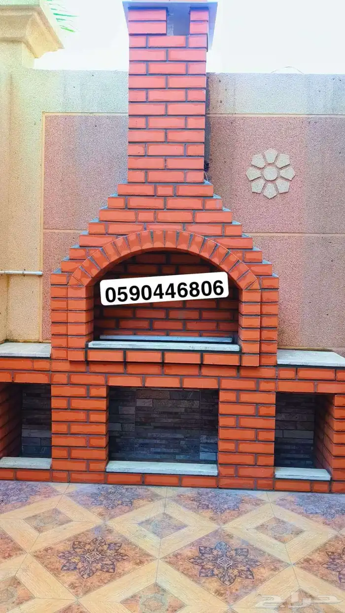 مشبات  شوايات طوب حراري  فورن معجنات بيزه  تنور فخار طوب حر 0