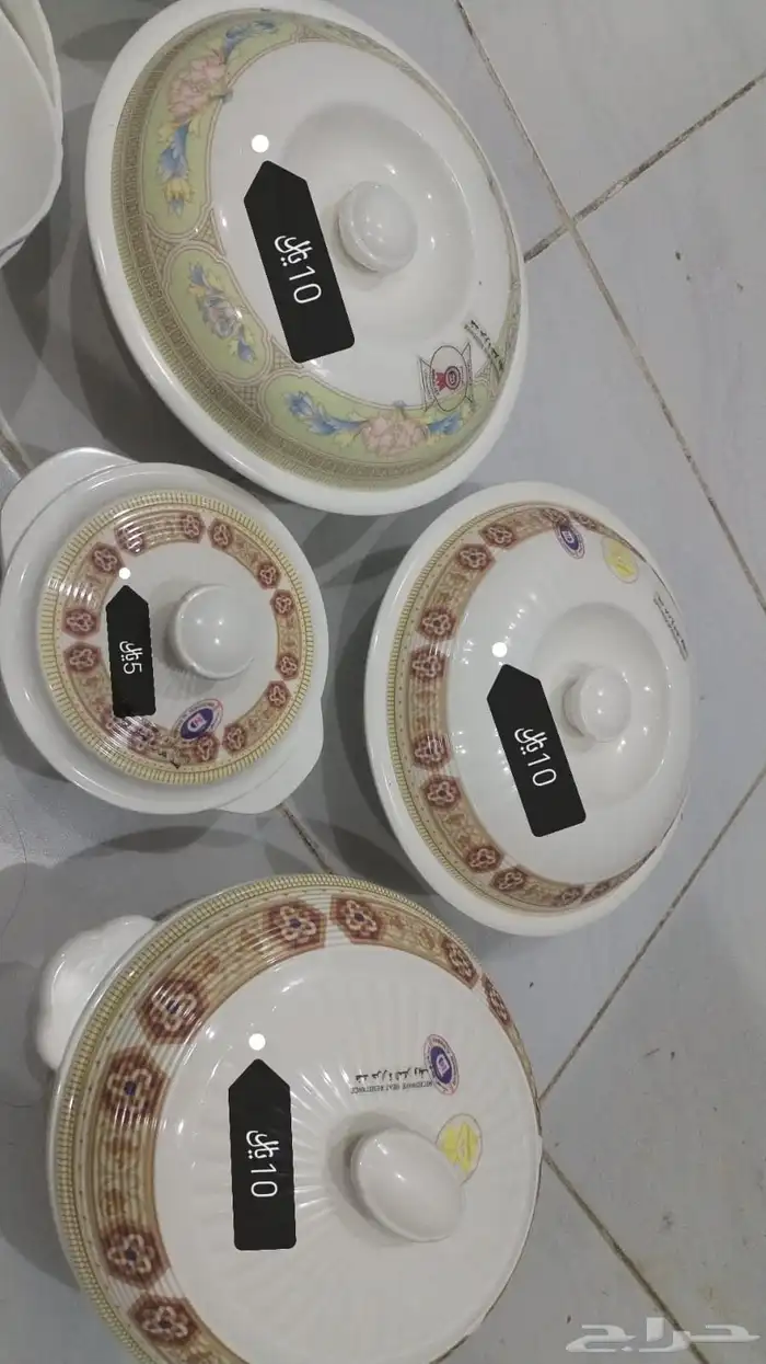 صحون وملايق ميلامين ضد الحرارة 6