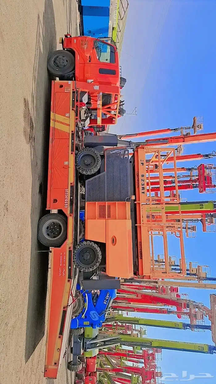 رافعه مقصيه 16متر كهرباء للايجار سيزرلفت 16متر للايجار 7