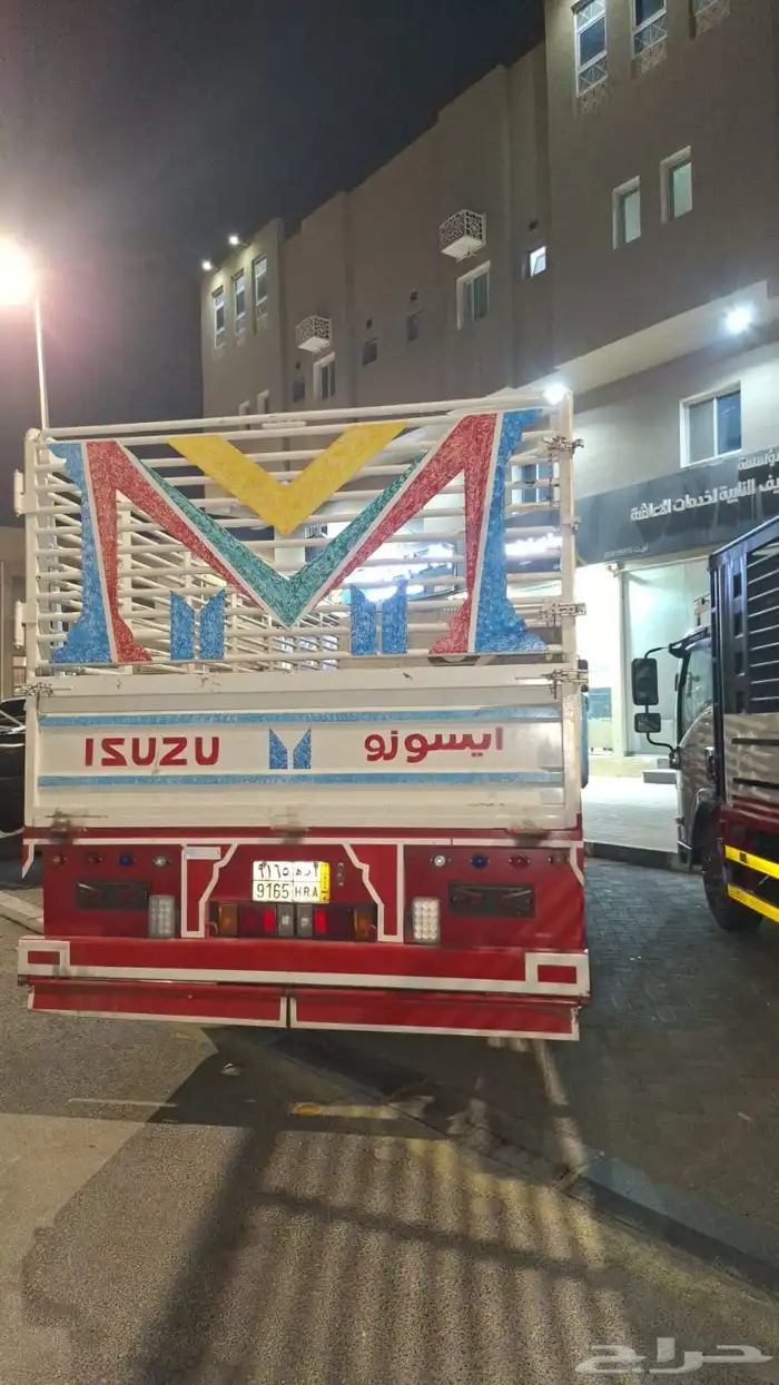 ايسوزو صندوق شبك 6 م مكينه كبير تيربو 5200 موديل 2013 3