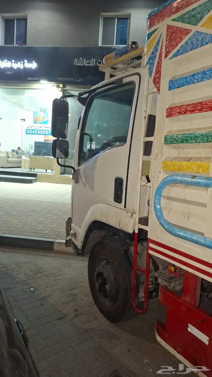 ايسوزو صندوق شبك 6 م مكينه كبير تيربو 5200 موديل 2013 6