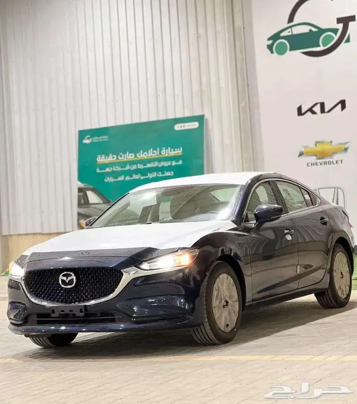 مازدا 6 موديل 2025 استاندر خليجي اقساط متوفر اللون الابيض 2