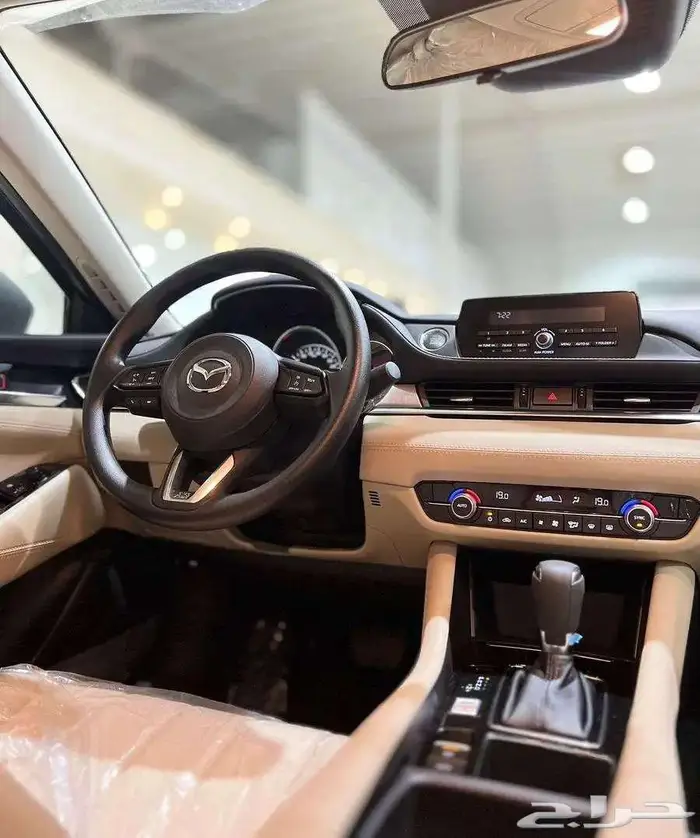 مازدا 6 موديل 2025 استاندر خليجي اقساط متوفر اللون الابيض 12