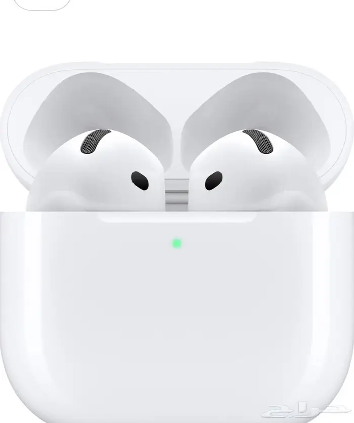 ابل ايربودز 4 جديدة بالكرتون والستيكر والبيع سمح 1