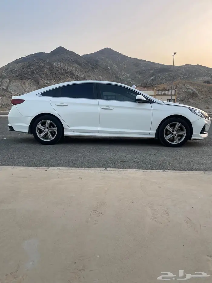 سوناتا 2018 ابيض استاندر 0