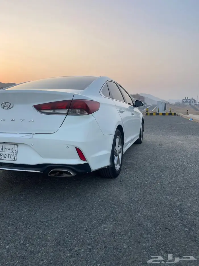 سوناتا 2018 ابيض استاندر 1