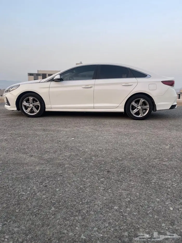 سوناتا 2018 ابيض استاندر 5