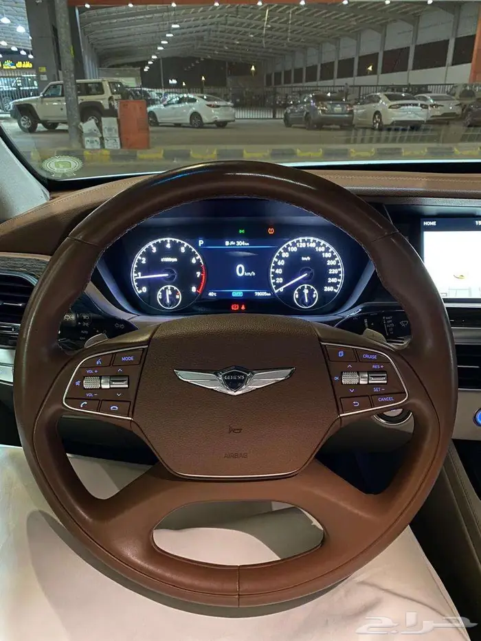 جينسس G90 2020 عداد 78000 ألف 10