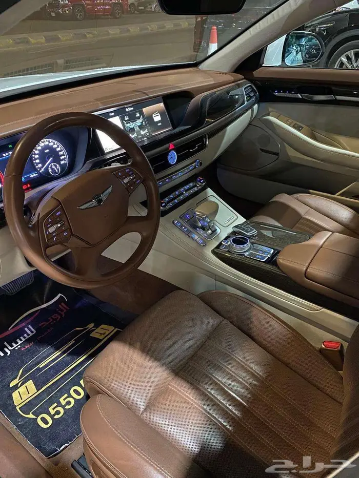 جينسس G90 2020 عداد 78000 ألف 17