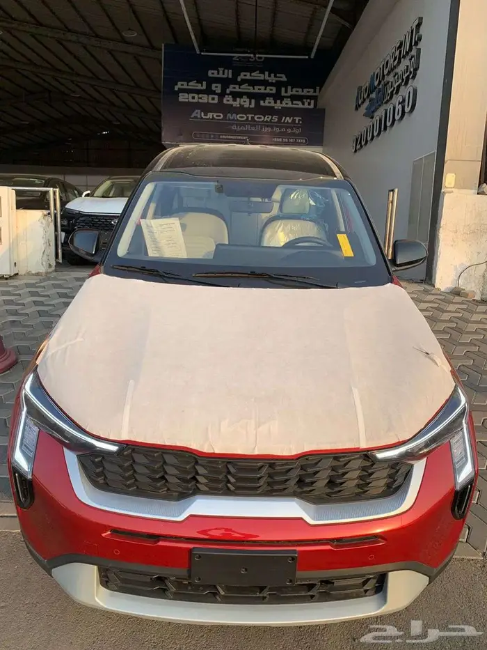 كيا سونيت 2026 ستاندر احمر سقف اسود و بسعر خاص جدا 1