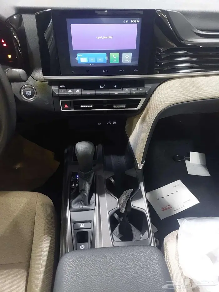 تويوتا كامري E بنزين جنوط 2025- سعودي 4