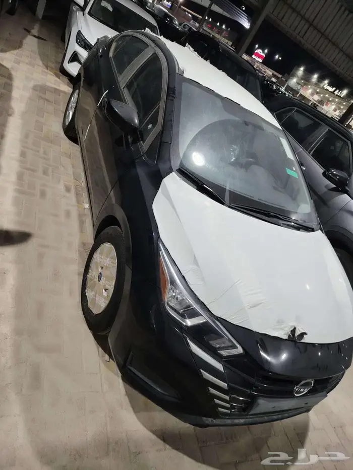 نيسان صني الشكل الجديد 2024 فضي ورمادي وأسود 0