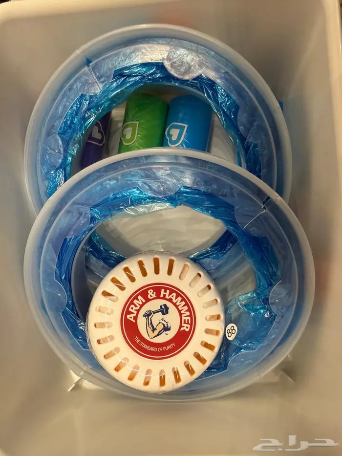 مستلزمات اطفال - زبالة خاصة بحفاظات الاطفال من Munchkin 4