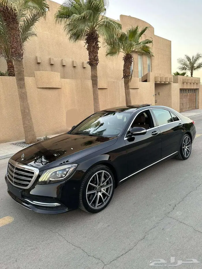 مرسيدس S450 أسود 2020 بدي وكالة عداد 84 ألف بحالة الوكالة. 4