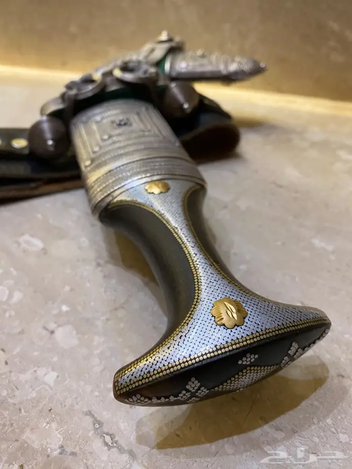 جنبية ذهب عيار 24 وفضة أصلية 2