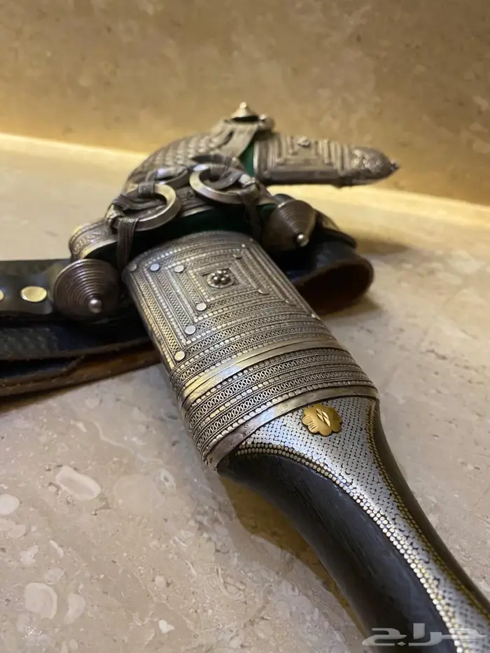 جنبية ذهب عيار 24 وفضة أصلية 3