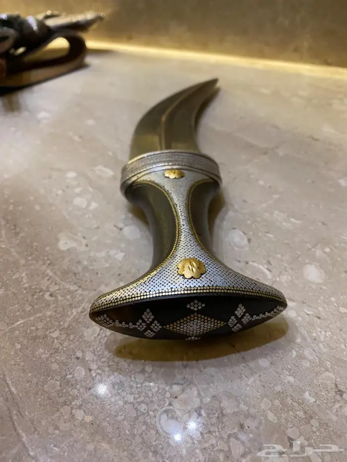 جنبية ذهب عيار 24 وفضة أصلية 5